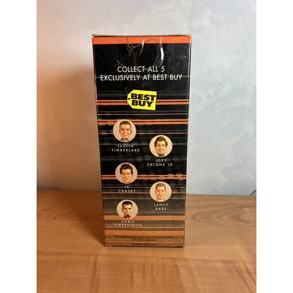 N SYNC Justin Timberlake Bobble Head Collectible Best Buy Exclusive 2001 - Picture 6 of 8